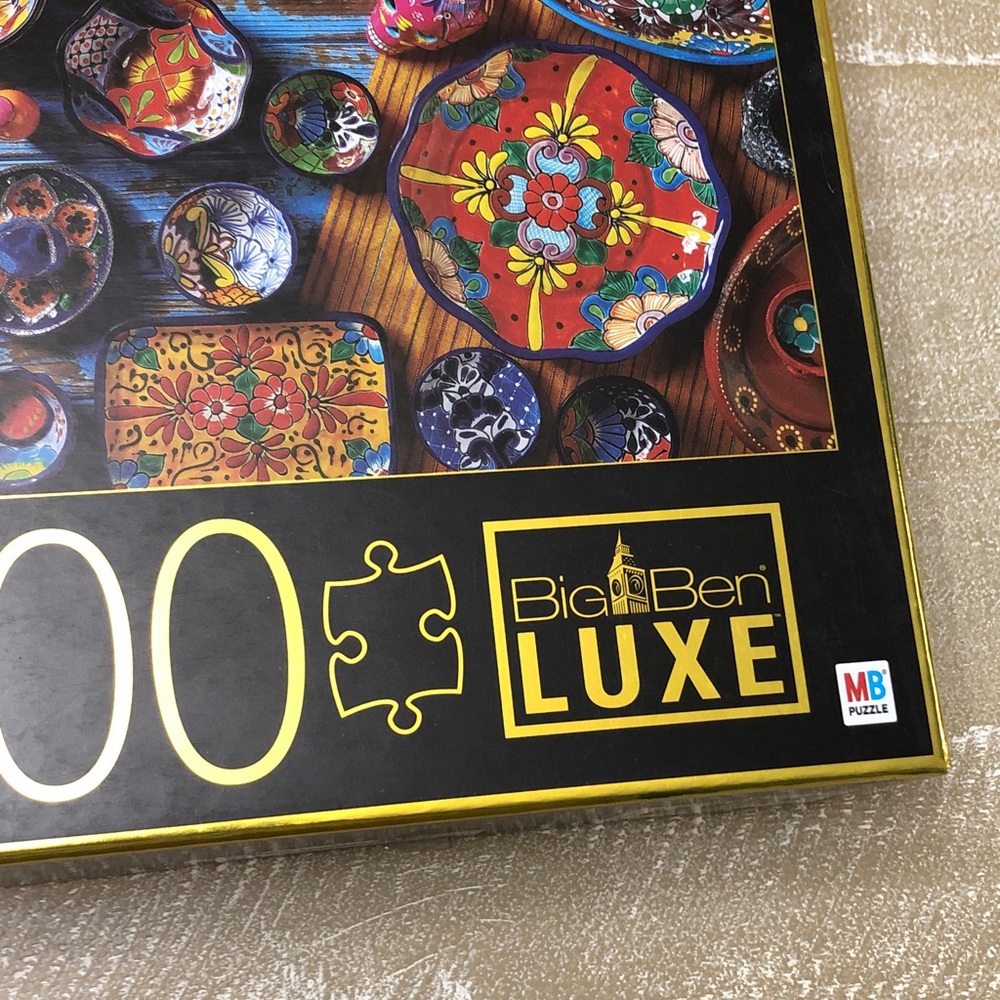 Big Ben Luxe 1000 Piece Puzzle Puebla Pottery - Picture 2 of 9